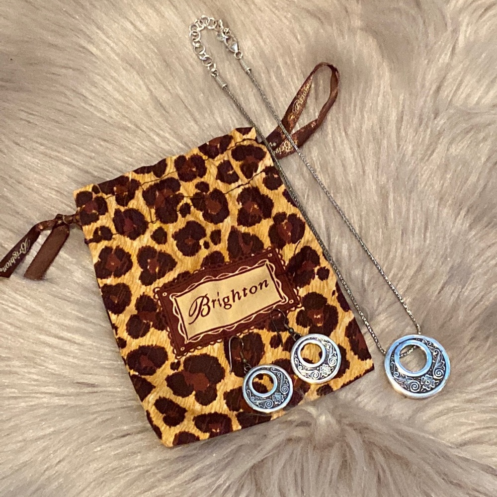 Brighton necklace and earring set